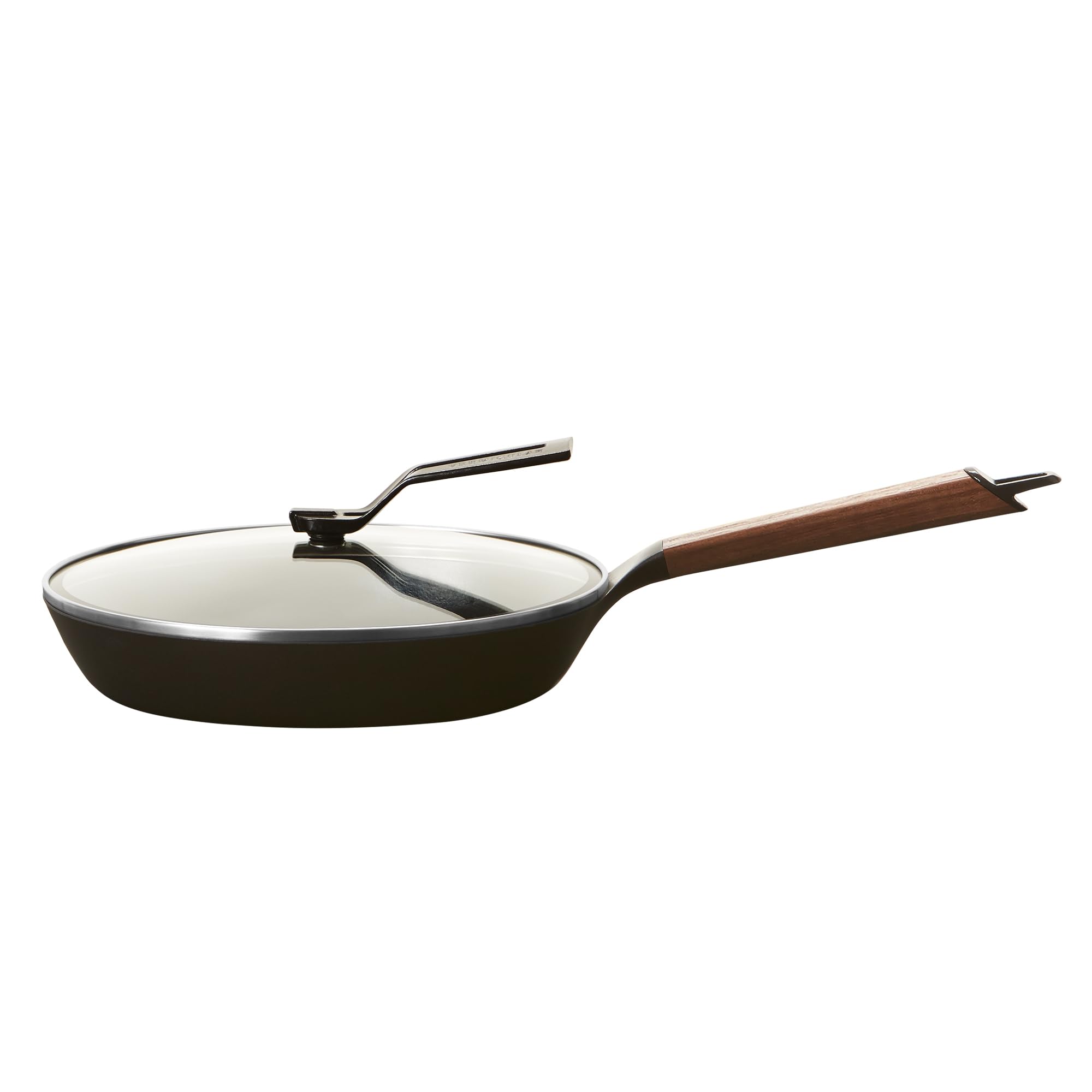 Amazon.com: Vermicular Frying Pan with Glass Lid | 26cm (10.2
