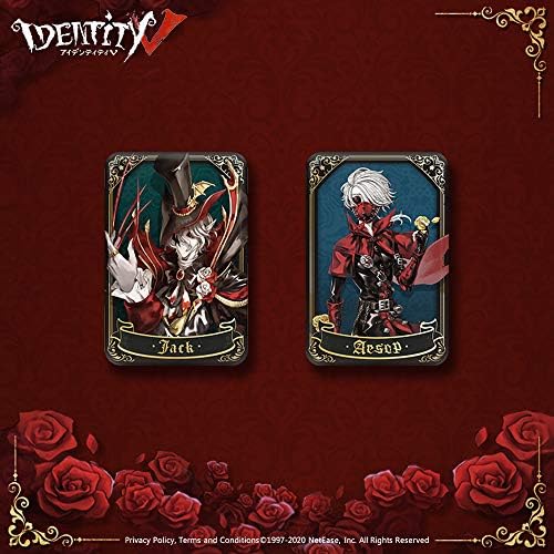 第五人格 スクエア缶バッジ 古城シリーズ 納棺師 6点セット Amazon.co.jp: