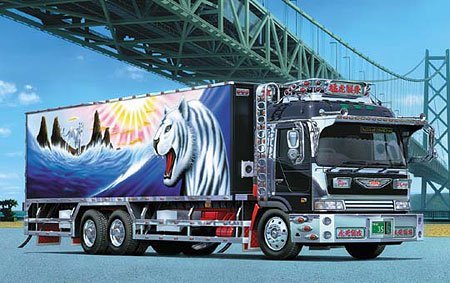 Amazon | 青島文化教材社 1/32 大型デコトラ No.87 椎名急送 猛虎襲来