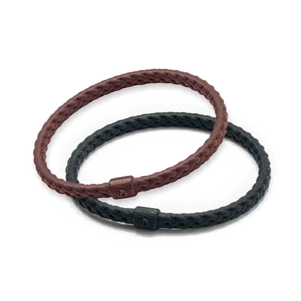 Amazon | [ファイテン] ブレスレット RAKUWAブレスS レザータッチ