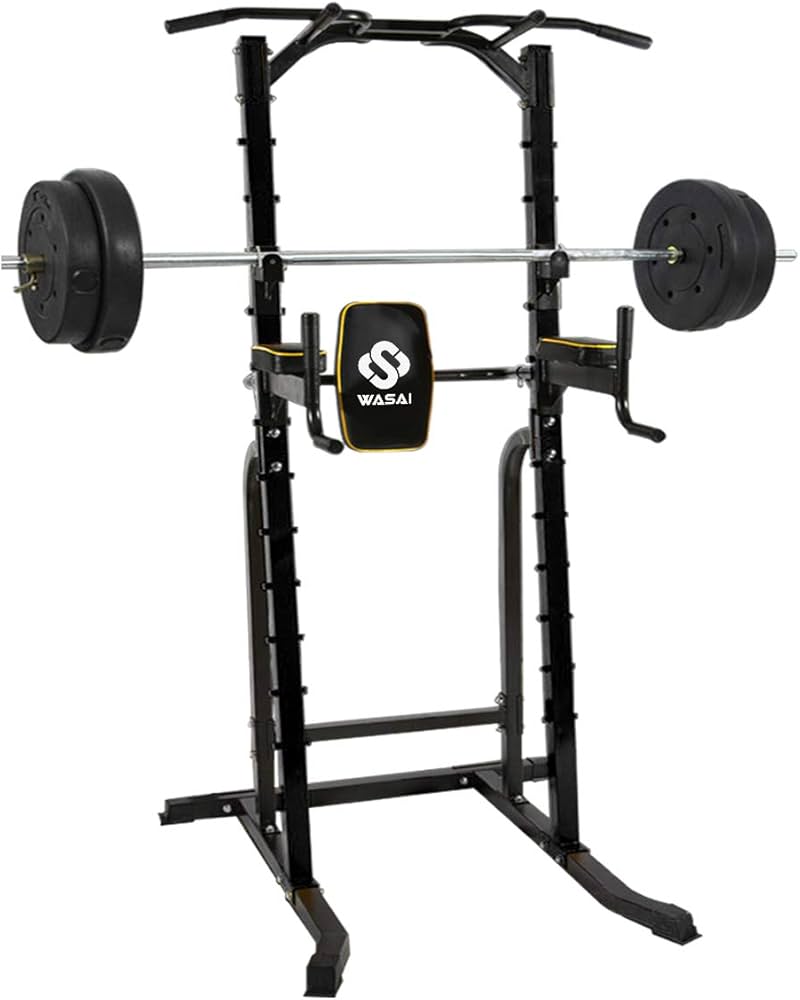 Amazon | ぶら下がり健康器 懸垂マシン マルチジム バーベル