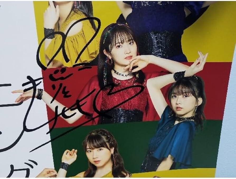 ヴィドール 直筆サイン入りポスター ヴィドール 初期メンバー 超貴重