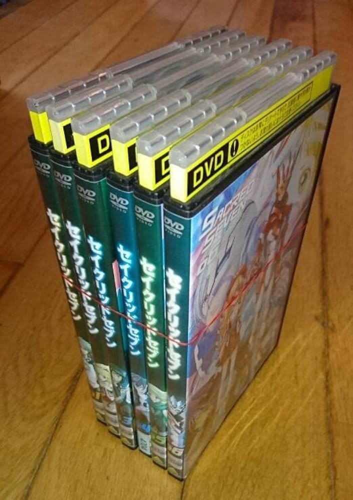 Amazon.co.jp: 「変身ヒーローTVアニメDVD6巻」 セイクリッドセブン