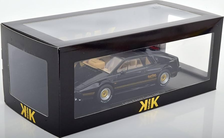 Amazon | KK scale 1/18 ロータス エスプリ ターボ 1981 ブラック