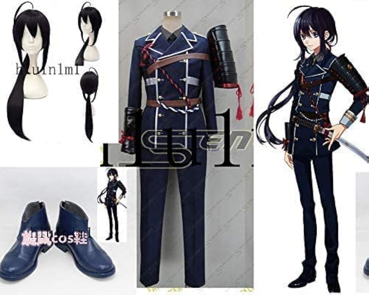 Amazon.co.jp: [BBTT] 刀剣乱舞 鯰尾藤四郎 コスプレ衣装 （靴