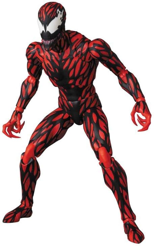 Amazon.com: Medicom Toy Mafex Carnage Comic Ver. 160mm Action