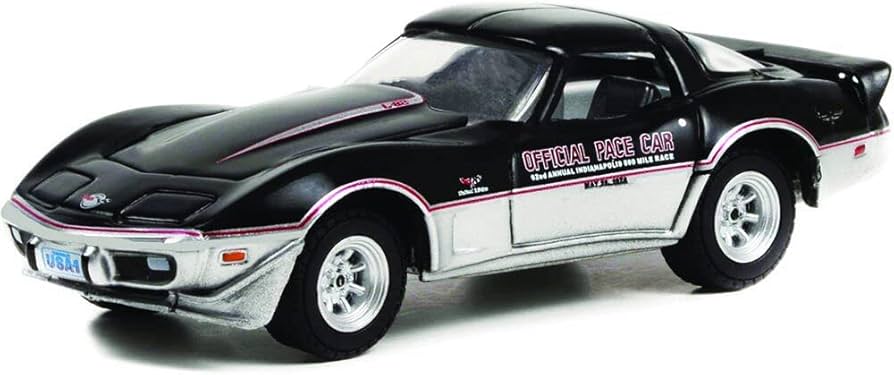 Amazon.com: Greenlight 30347 1978 Chevy Corvette - 62nd Annual