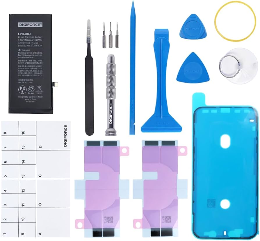 Amazon | DIGIFORCE for iPhone XR バッテリー 互換 交換 大容量 日本