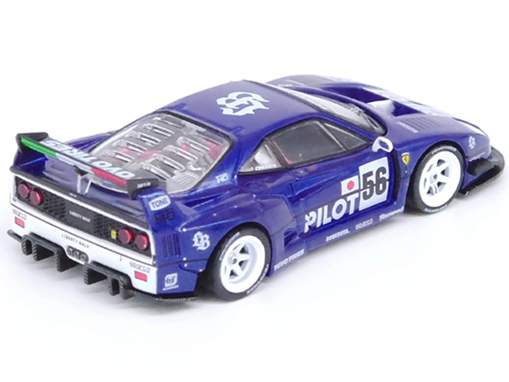 Amazon.com: Inno Models LBWK (Liberty Walk) F40#56 Blue Tokyo Auto