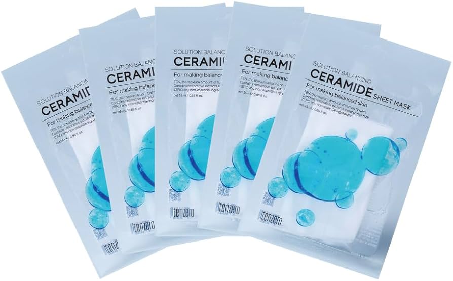 Amazon.co.jp: TENZERO テンゼロ セラミド 5枚入り スキンバランシング