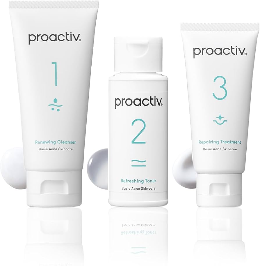 Amazon.co.jp: プロアクティブ 3ステップセット (60日分) 薬用洗顔料