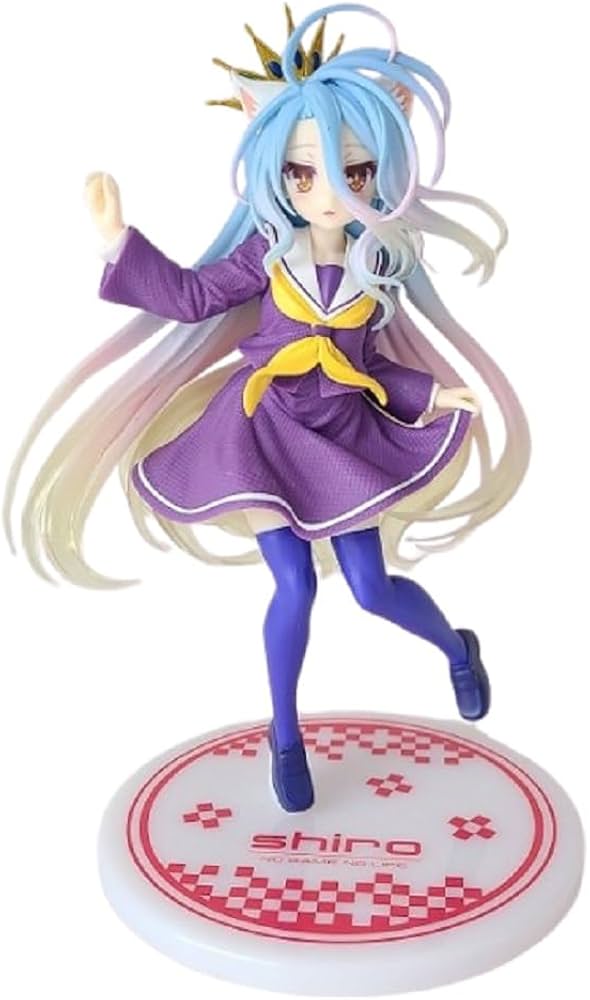 Amazon | ノーゲーム・ノーライフ Coreful フィギュア 白 猫耳制服ver