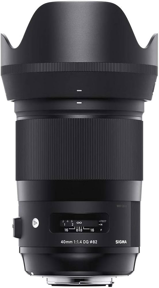 Amazon.co.jp: SIGMA 単焦点標準レンズ 40mm F1.4 DG HSM | Art A018