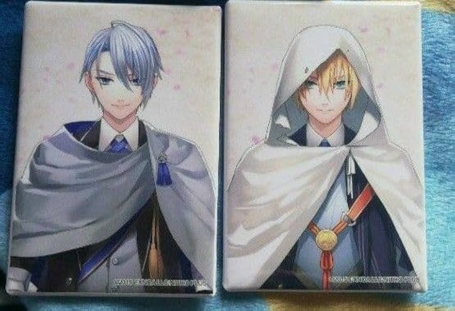 Amazon.co.jp: 刀剣乱舞 とうらぶ スクエア缶バッジ 跪坐 跪座 山姥切