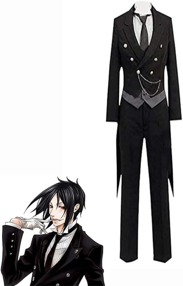 Amazon.co.jp: [SUQ] 黒執事 セバスチャン コスプレ衣装 オーダー