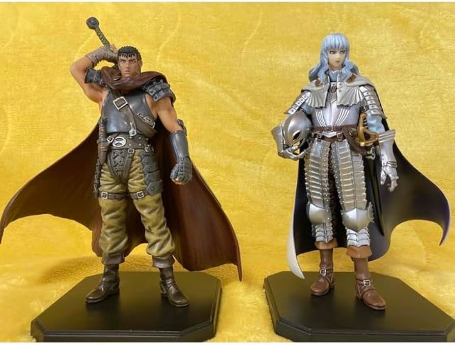 Amazon.co.jp: ベルセルク フィギュア ガッツ & グリフィス 2体セット