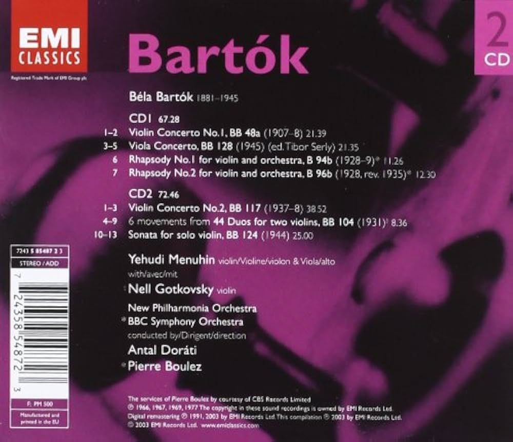 Amazon.com: Violin Concertos