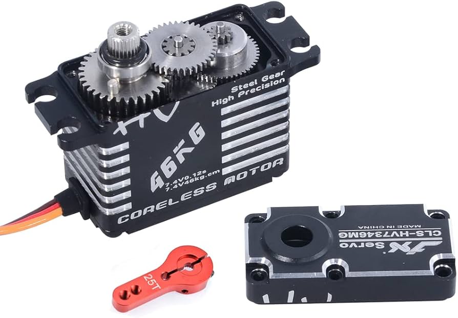 Amazon.com: JX Servo CLS-HV7346MG 46KG Coreless Servo Motor 7.4V