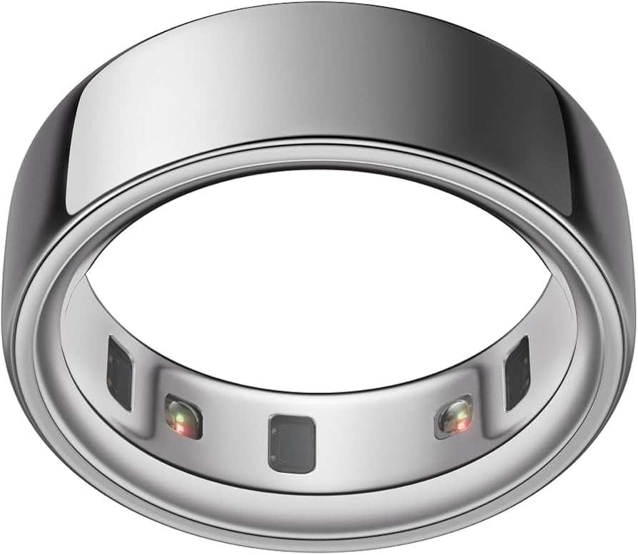 Amazon.com: Oura Ring 4 - Silver - Size 9 - Size Before You Buy