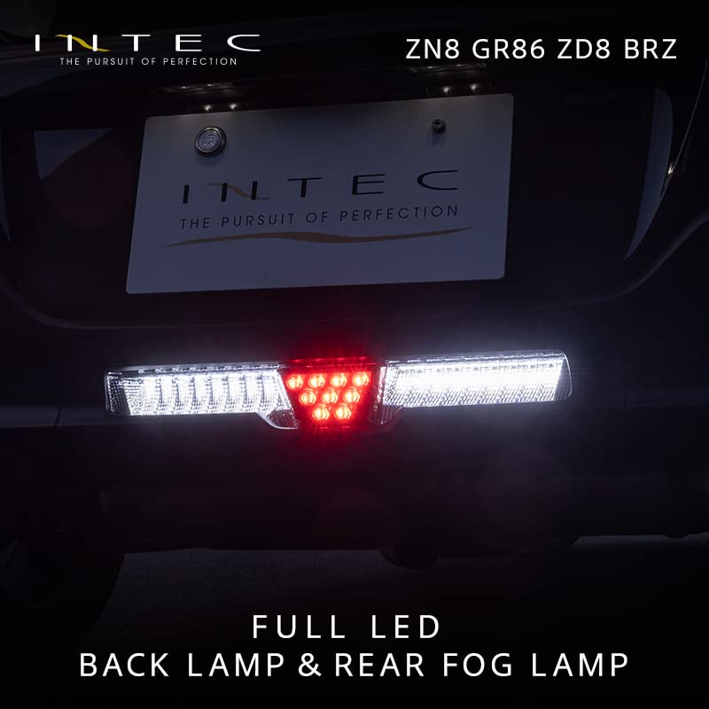 FBE/BRZ INTEC LEDテールランプ ホワイト/レッド