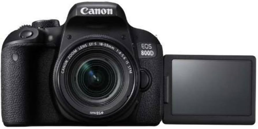 Amazon.com : Canon EOS 800D Digital SLR with 18-55 is STM Lens