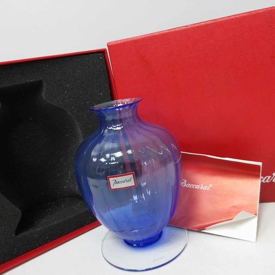 Amazon.co.jp: 品 バカラ Baccarat アクアレーユ フラワーベース