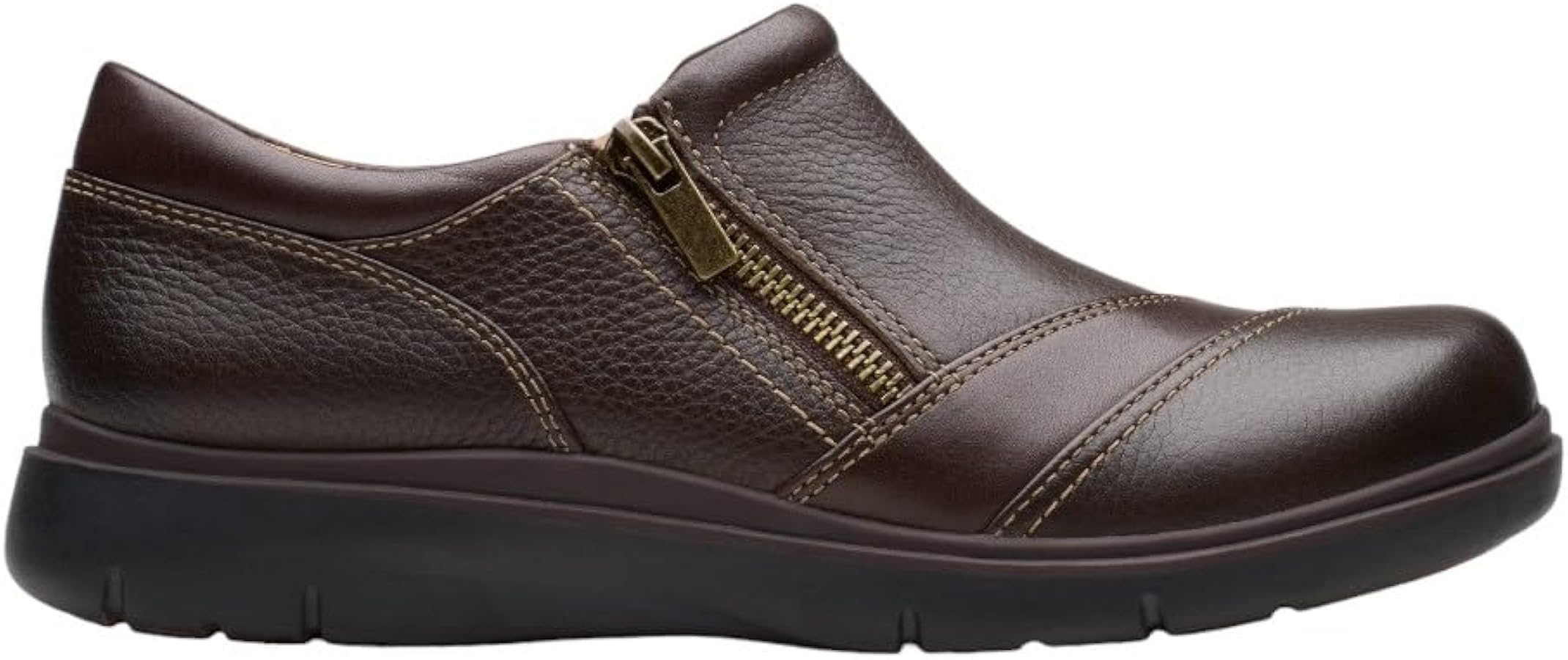 Amazon.com | Clarks Women's Certina Pure Slip On Loafer, Dark