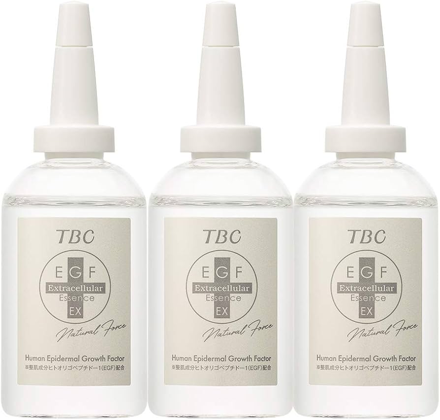 Amazon.co.jp: TBC EGF エクストラエッセンス EX 60mL 3本セット（EGF