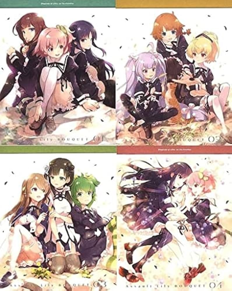Amazon.co.jp: 【Blu-ray】アサルトリリィ BOUQUET 全4巻セット 全巻