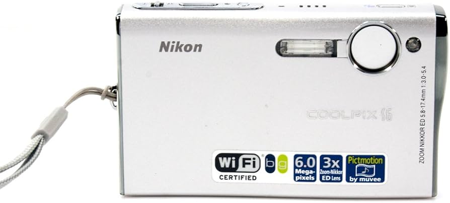 Amazon.com : Nikon Coolpix S6 6MP Digital Camera with 3x Optical
