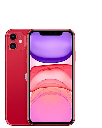 Amazon.com: Apple iPhone 11 [64GB, (Product) RED] + Carrier
