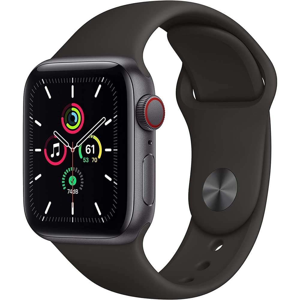 New Apple Watch SE (GPS, 44mm) - Space Gray Aluminum Case with