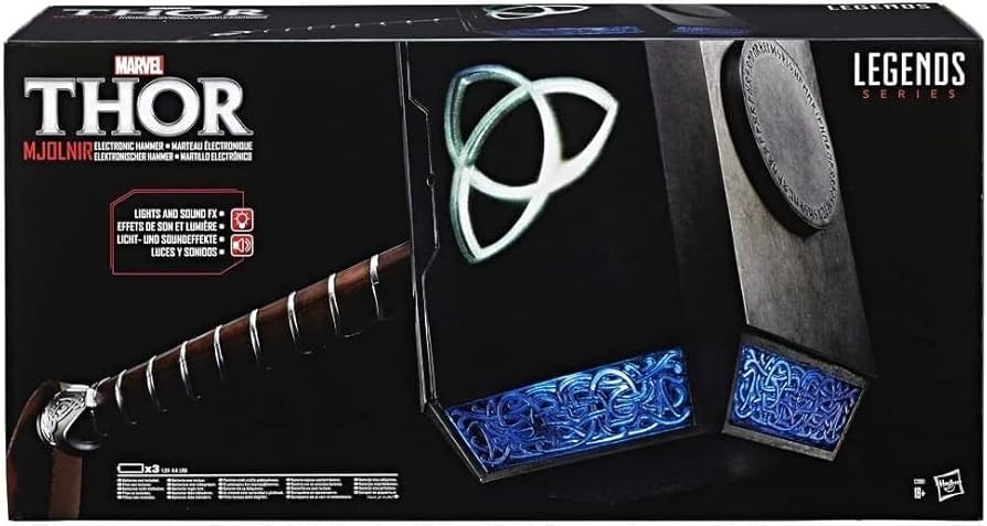 Amazon.com: Marvel Avengers Legends Series Mjolnir Electronic