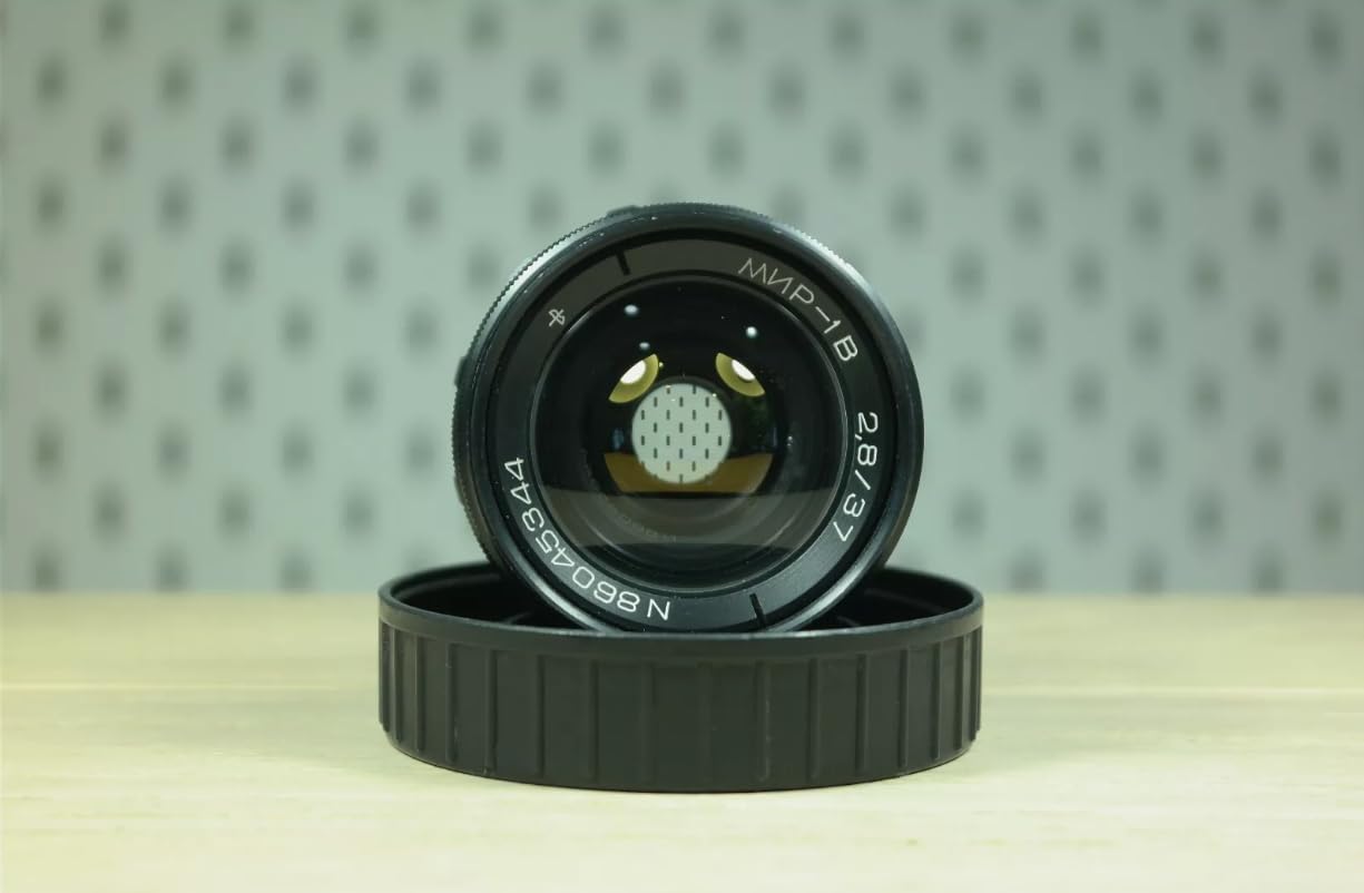 Amazon | Russian Lens MIR-1B, 1V 37mm/f2.8 Black M42 Mount, USSR