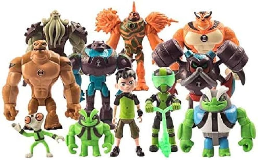 Amazon.co.jp: Ben10 アクションフィギュア おもちゃモデルセット 11個