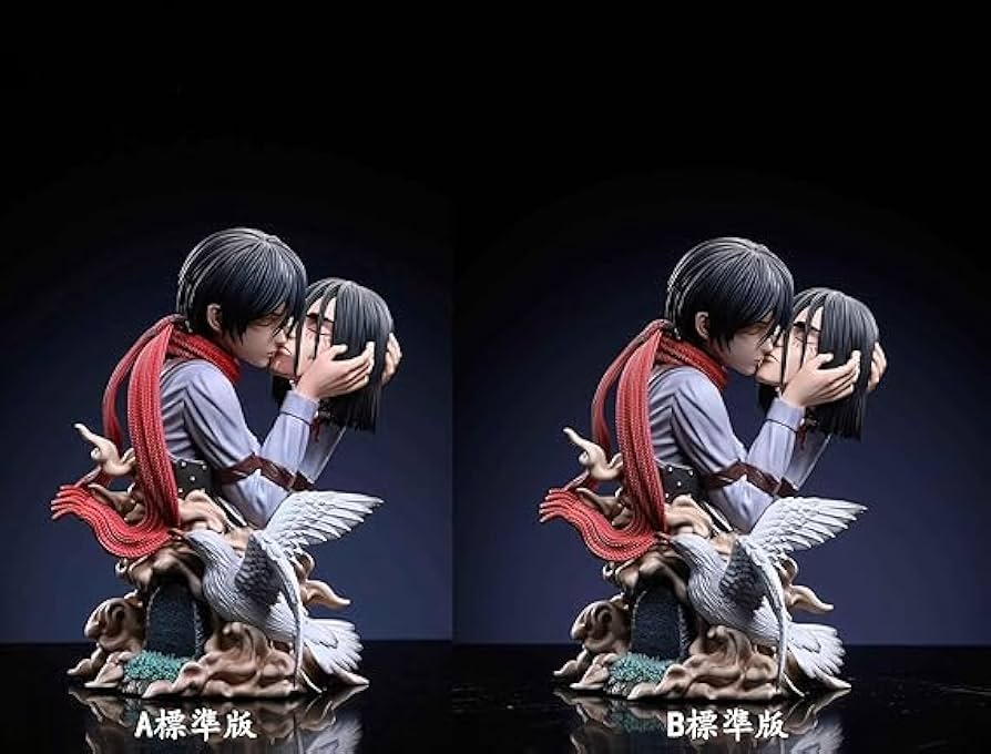 Amazon.co.jp: ミカサ・アッカーマン エレン・イェーガー フィギュア 1