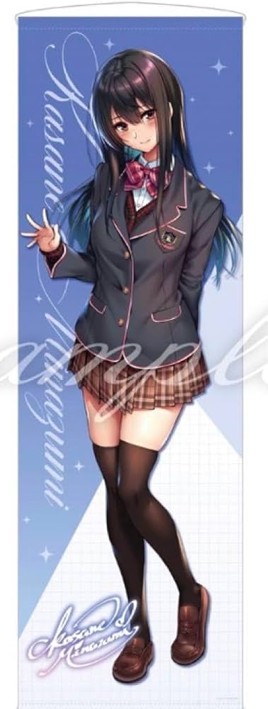 Amazon.co.jp: ピロ水 はにかみ彼女 等身大タペストリー 水澄華実