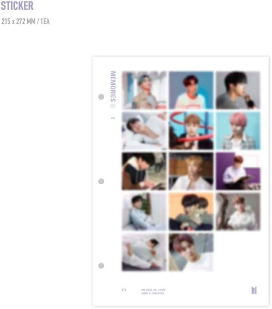Amazon.com: Bangtan Boys BTS Memories of 2018 (Incl. Weply Gift +