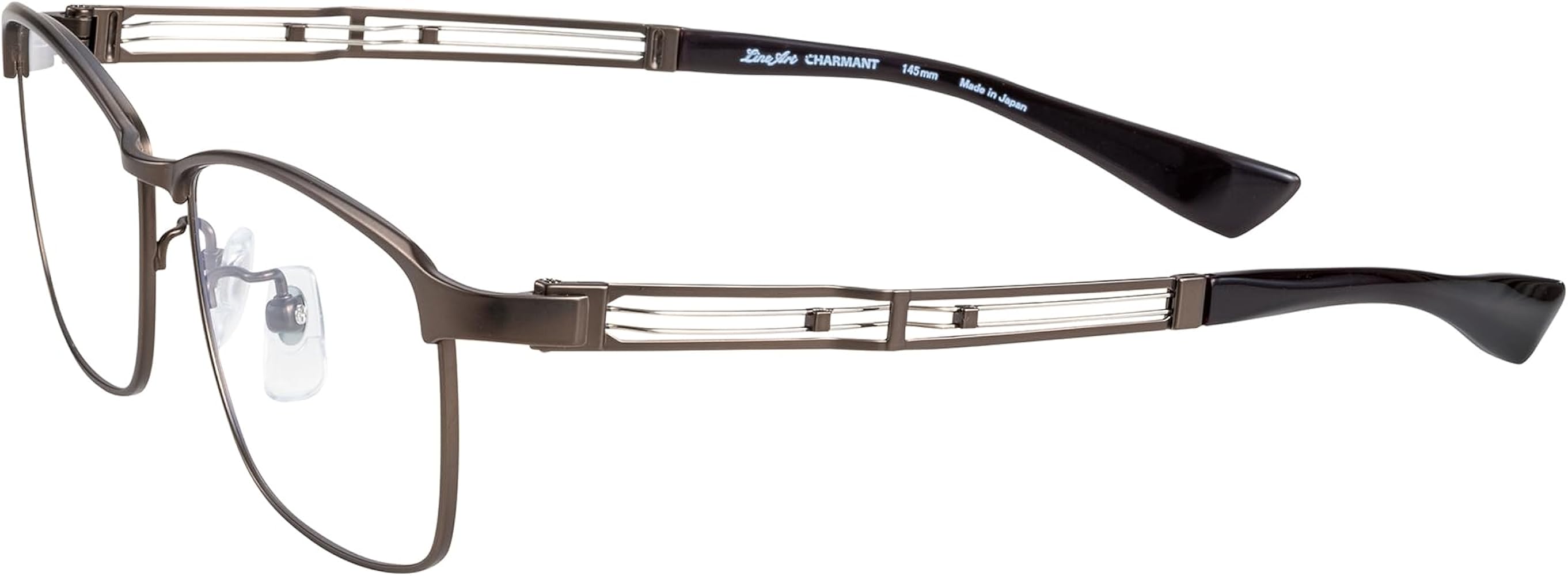 Amazon | [Line Art] シャルマン メンズ メガネフレーム Quattro