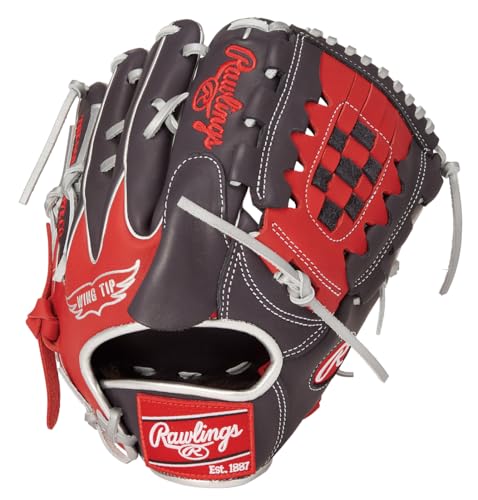 ローリングス 軟式用 HOH MLB カラーシンク 投手用 GR5HMA15W [右利き