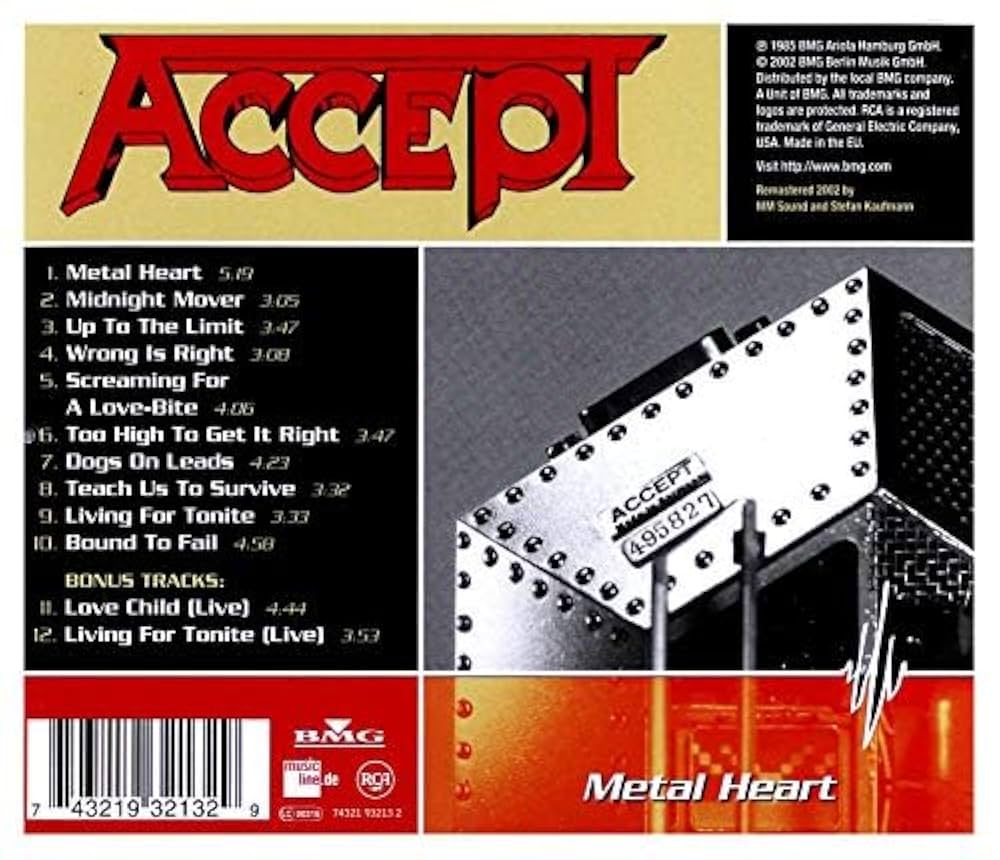 Amazon.co.jp: METAL HEART: ミュージック