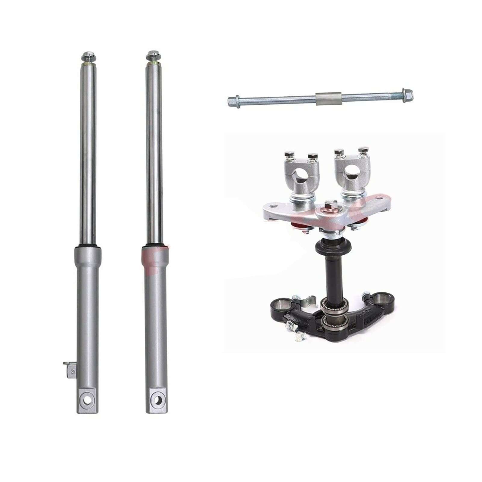 Amazon | フロントフォーク トリプルツリーアクスルボルト ピット