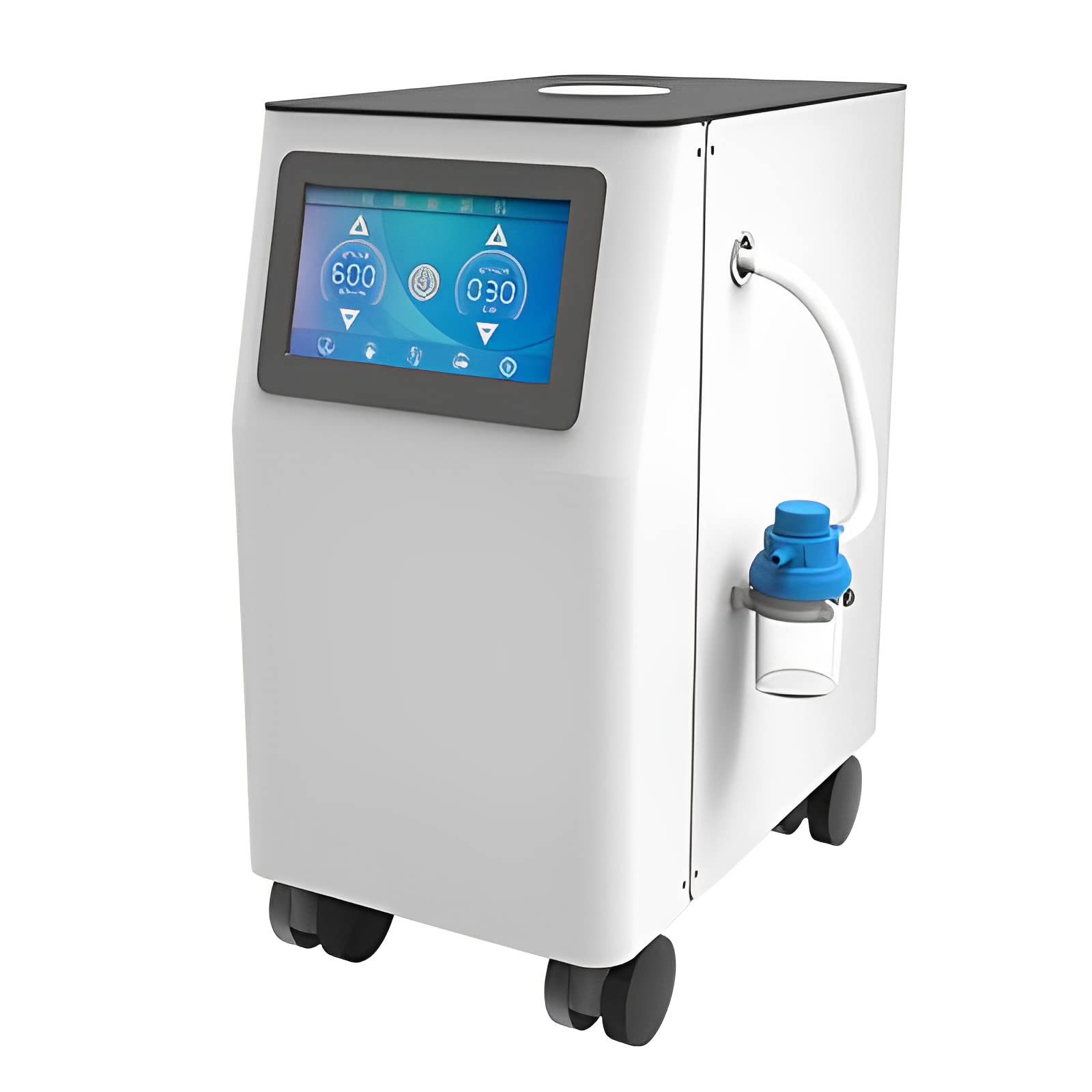 Amazon.co.jp: デュアル出力水素吸入器、(800 H+400 O)1200ml/分