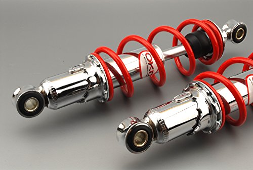 Amazon | OKD製荒巻サスペンション260mm赤モンキー カブDAX | リア