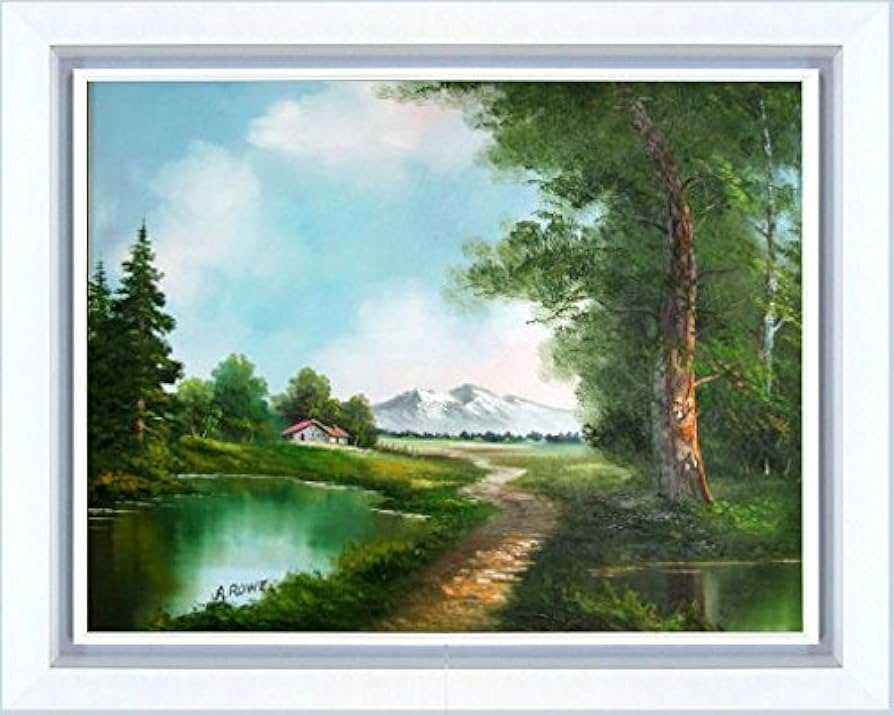 油彩画 風景画 27✖️24 油彩画 風景画 絵画 油絵 風景画 油絵 風景画