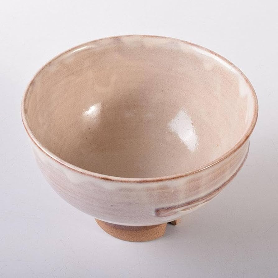 Amazon.co.jp: 茶道具 萩焼 大眉窯 吉賀大眉造 一文字写 茶碗 合わせ箱