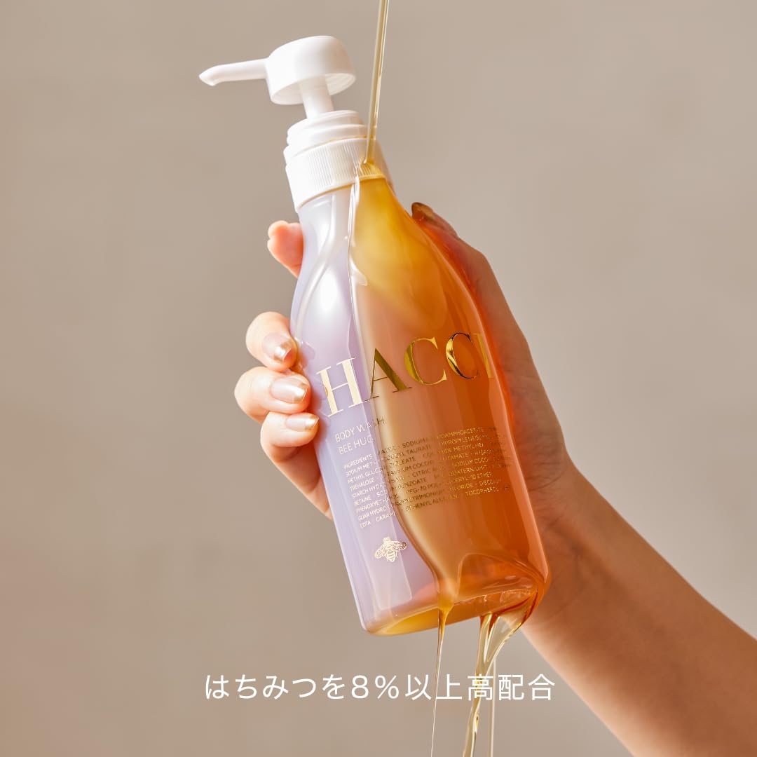 Amazon.co.jp: HACCI Body Wash BEE HUG 385mL (Best Cosmetics
