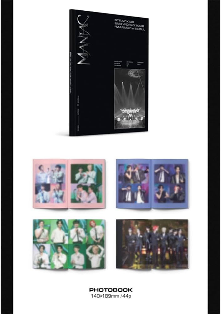 Amazon.com: Stray Kids 2nd World Tour MANIAC in Seoul Contents+