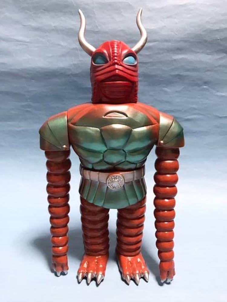 Amazon.co.jp: マーミット 魔神バンダー ソフビ 2体 魔人バンダー 昭和