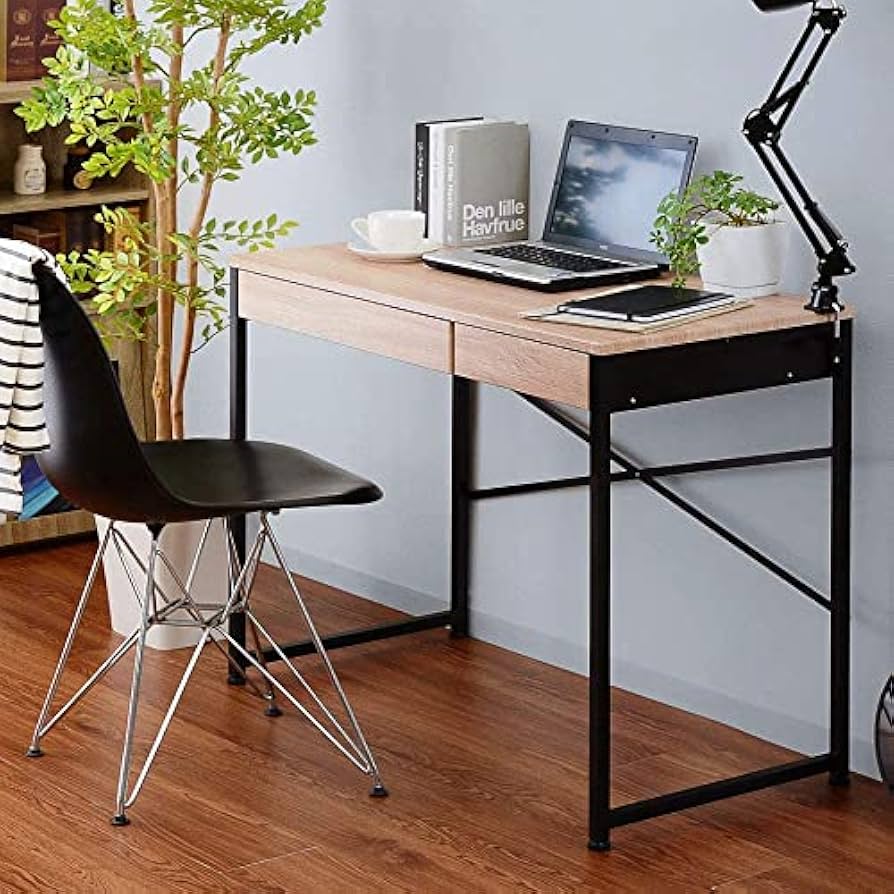 Amazon.co.jp: デスク 机 パソコンデスク ワークデスク 学習机 幅90